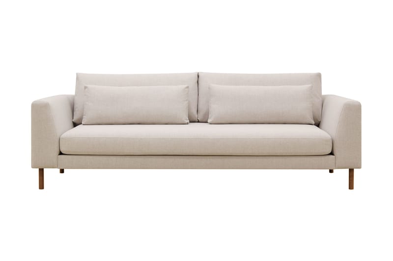 Florenz 3-seters Stoffsofa - Beige - Møbler - Sofaer - 3 seter sofa