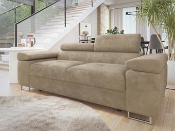 Gabina 2-seters sofa - beige - Møbler - Sofaer - 3 seter sofa