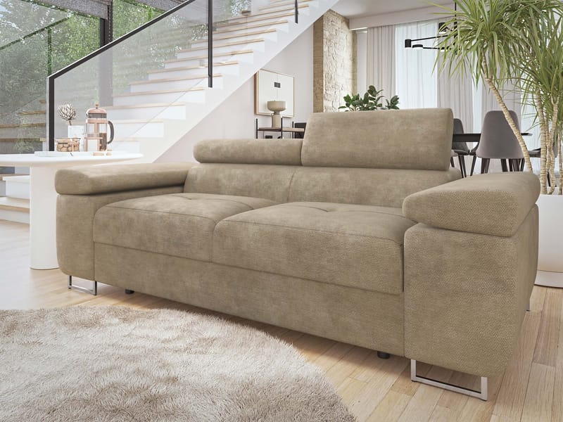 Gabina 2-seters sofa - beige - Møbler - Sofaer - 3 seter sofa