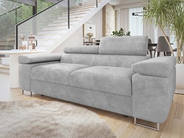Gabina 2-seters sofa - grå - Møbler - Sofaer - 3 seter sofa