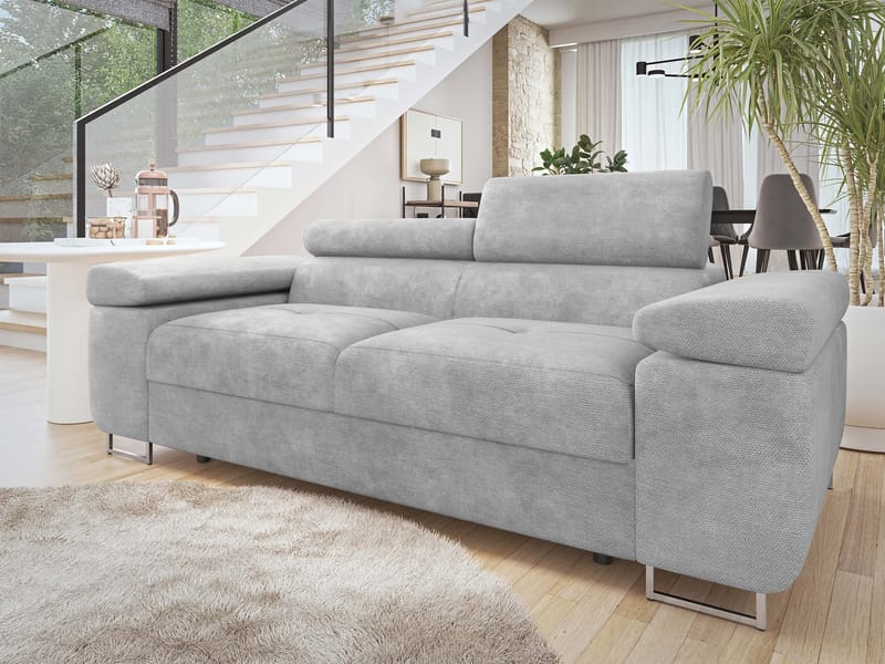 Gabina 2-seters sofa - grå - Møbler - Sofaer - 3 seter sofa