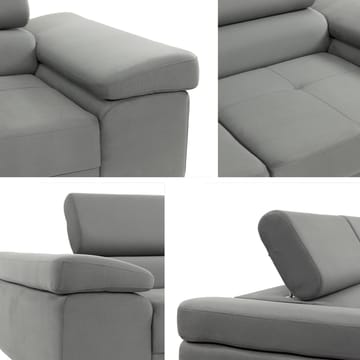 Gabina 3-seters sofa - grå - Møbler - Sofaer - 3 seter sofa