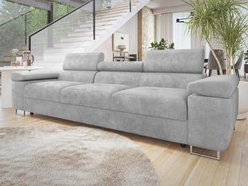Gabina 3-seters sofa - grå - Møbler - Sofaer - 3 seter sofa