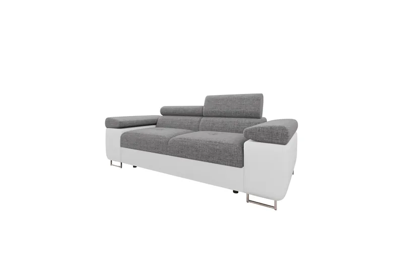 Gabina Sofa 2-seter, Hvit/Grå