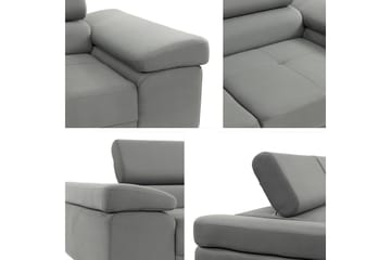 Gabina Sofa 3-seter - Brun - Møbler - Sofaer - Skinnsofaer