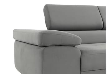 Gabina Sofa 3-seter - Hvit/Grå - Møbler - Sofaer - Skinnsofaer