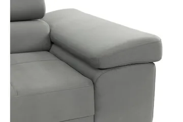 Gabina Sofa 3-seter - Svart/Grå - Møbler - Sofaer - Skinnsofaer