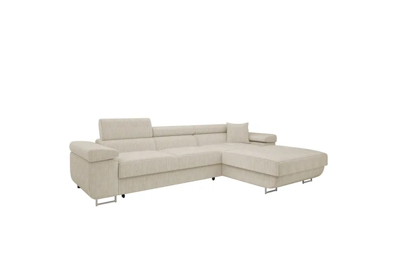 Gabina Sofa med Divan 3-seter, Beige