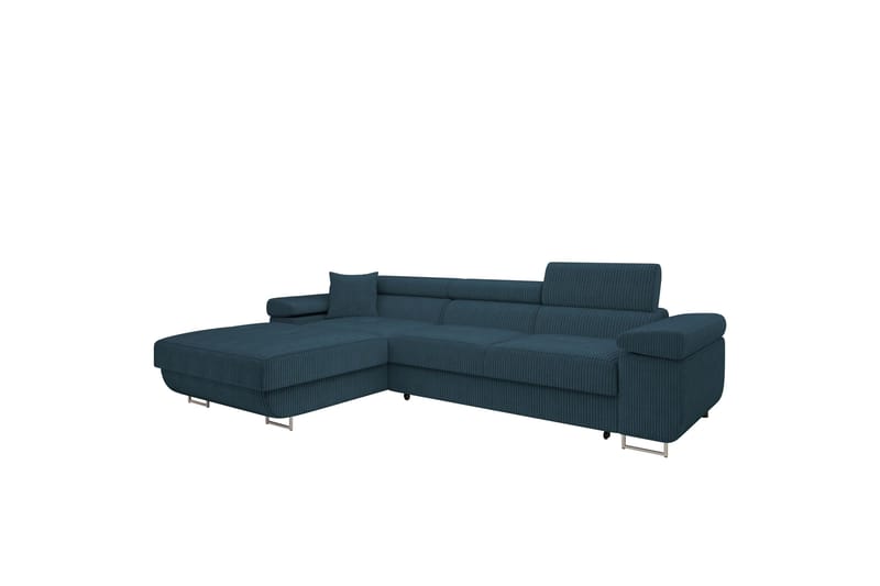 Gabina Sofa med Divan 3-seter, Blå