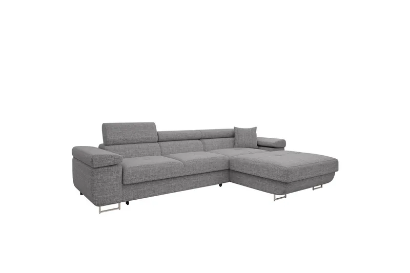 Gabina Sofa med Divan 3-seter, Grå