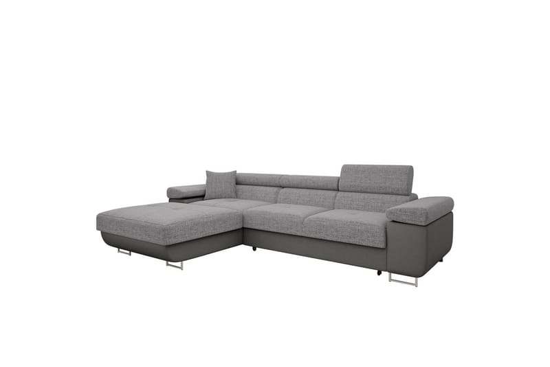 Gabina Sofa med Divan 3-seter, Grå