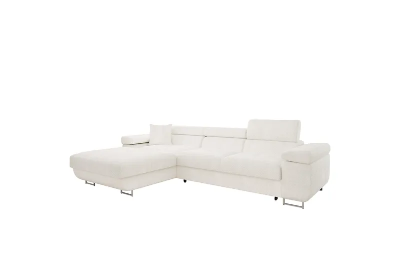 Gabina Sofa med Divan 3-seter, Hvit