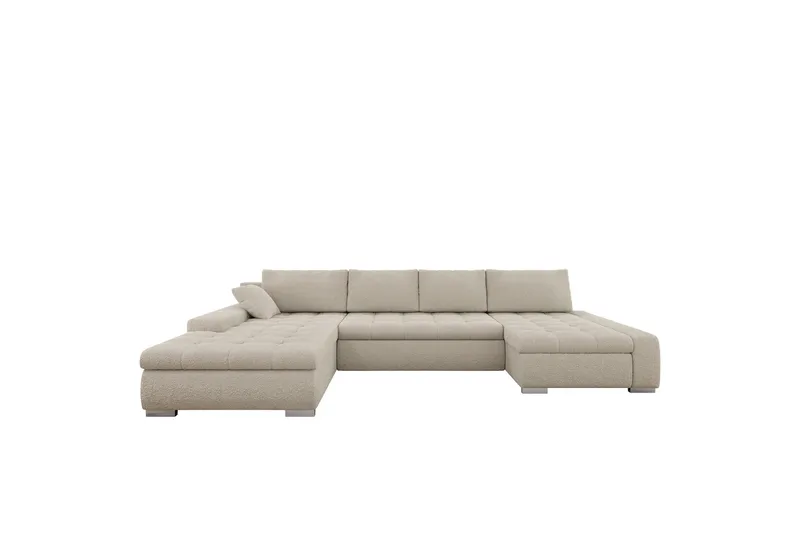 Gamal Sofa Dobbeldivan 4-seter, Beige