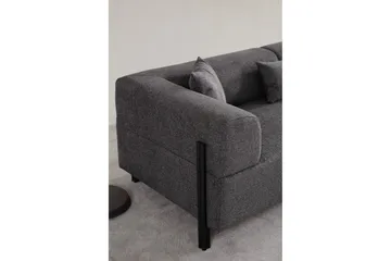 Gio 3-seters Sofa - Antrasitt - Møbler - Sofaer - 3 seter sofa