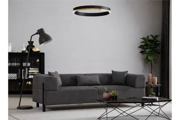 Gio 3-seters Sofa - Antrasitt - Møbler - Sofaer - 3 seter sofa