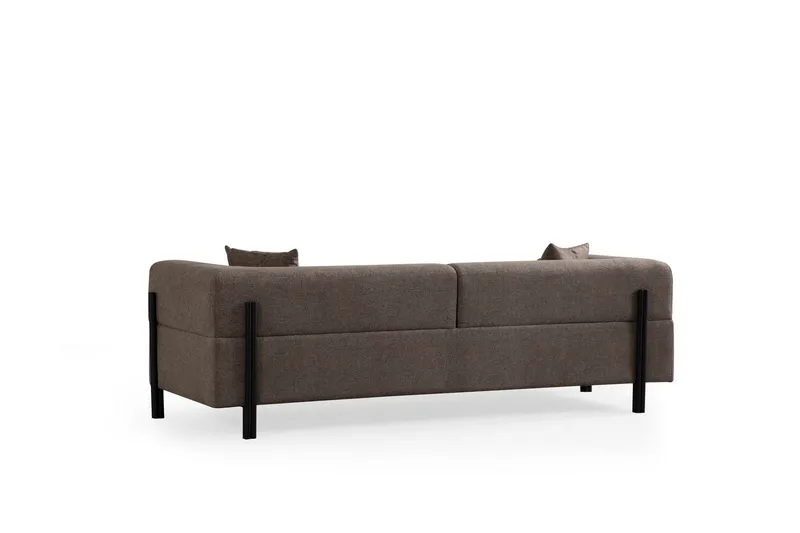 Gio 3-seters Sofa - Brun - Møbler - Sofaer - 3 seter sofa