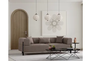 Gio 3-seters Sofa - Brun - Møbler - Sofaer - 3 seter sofa