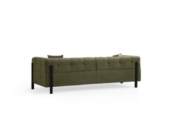 Gio 3-seters Sofa - Grønn - Møbler - Sofaer - 3 seter sofa