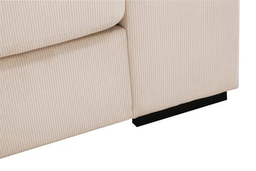 Grande 5-seters Sofa med Sjeselong Venstre - Beige Manchester - Møbler - Sofaer - Sofaer med sjeselong