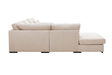 Grande 5-seters Sofa med Sjeselong Venstre - Beige Manchester - Møbler - Sofaer - Sofaer med sjeselong