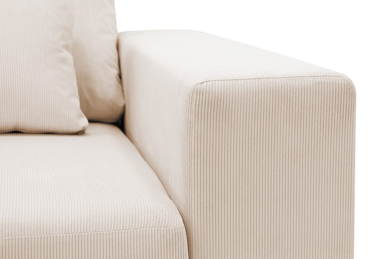 Grande 5-seters Sofa med Sjeselong Venstre - Beige Manchester - Møbler - Sofaer - Sofaer med sjeselong