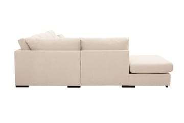 Grande 5-seters Sofa med Sjeselong Venstre - Beige Stoff - Møbler - Sofaer - Sofaer med sjeselong