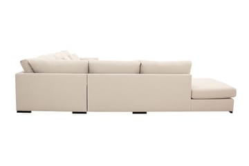 Grande Stor 7-seters U-Sofa med Divan Høyre - Beige Stoff - Møbler - Sofaer - Modulsofaer - Komplett modulsofa