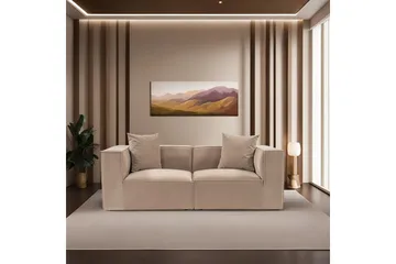 Gregor Sofa 2-seter - Cappuccino - Møbler - Sofaer - 2 seter sofa