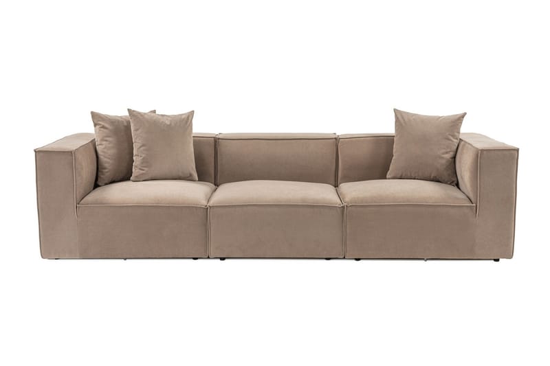 Gregor Sofa 3-seter, Cappuccino