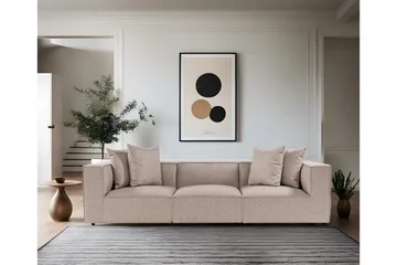 Gregor Sofa 3-seter - Sand beige - Møbler - Sofaer - 3 seter sofa