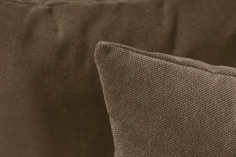 Gregor Sofa med Sjeselong 4-seter - Brun - Møbler - Sofaer - Sofaer med sjeselong - 4 seters sofa med divan