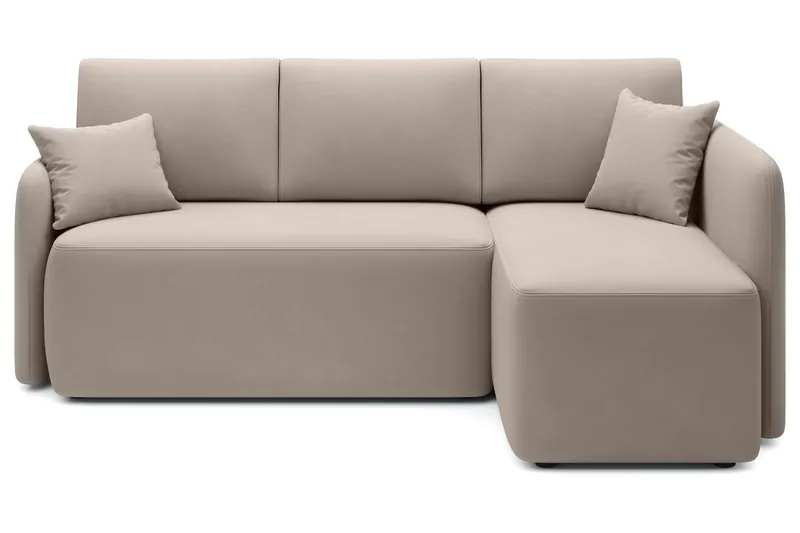 Hadson 3-seters Sofa med Divan, Beige