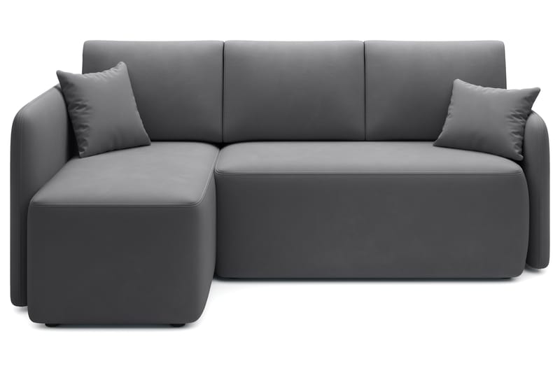 Hadson 3-seters Sofa med Divan, Mørk grå