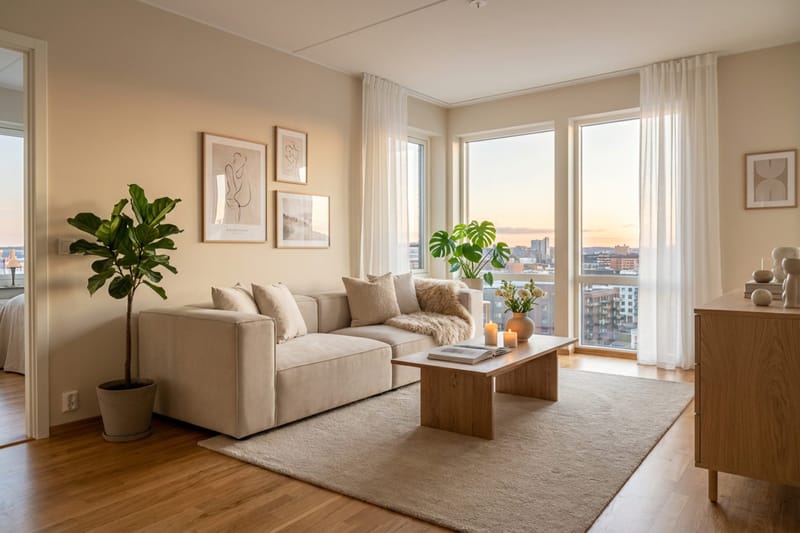 Havana 3-seters Lav Sofa - Beige - Møbler - Sofaer - 3 seter sofa