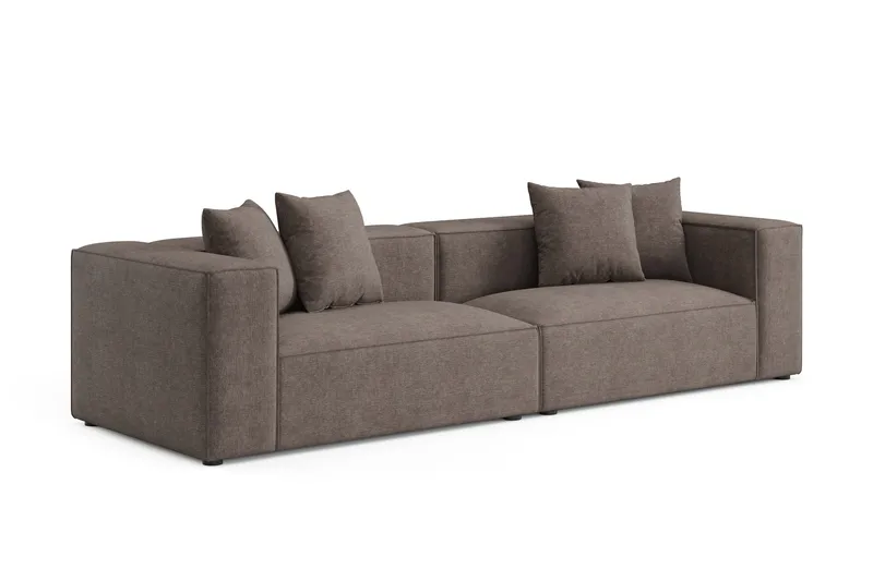 Havana 3-seters Lav Sofa - Brun - Møbler - Sofaer - 3 seter sofa