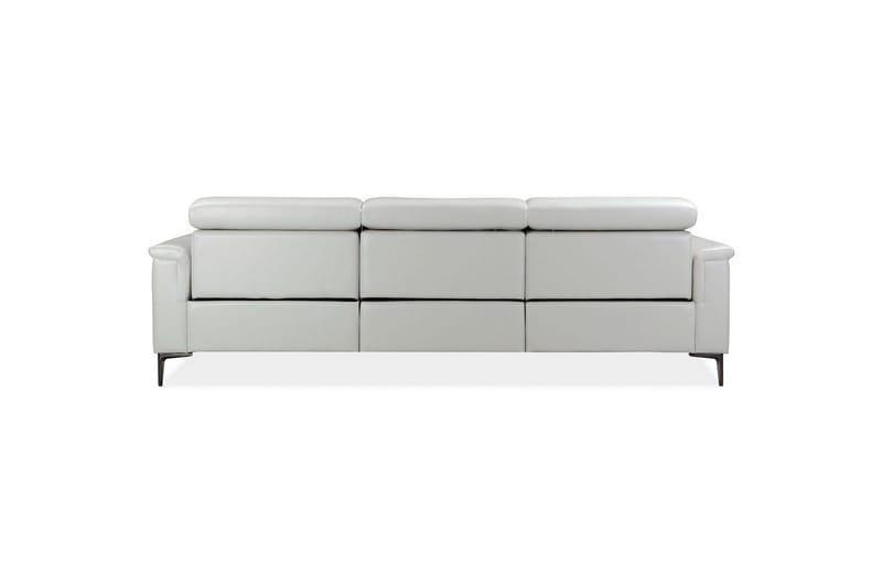 Hjørnesofa 3-seter Lund Krem, PU, Venstre Elektrisk Recliner - Krem, PU, Venstre Elektrisk Recliner - Møbler - Sofaer - Reclinersofaer
