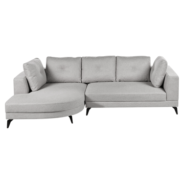 Hjørnesofa 3-seter Marum høyrevendt - Grå - Møbler - Sofaer - Sofaer med sjeselong - 3 seters sofa med divan