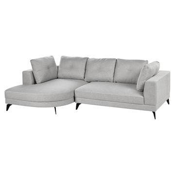 Hjørnesofa 3-seter Marum høyrevendt - Grå - Møbler - Sofaer - Sofaer med sjeselong - 3 seters sofa med divan