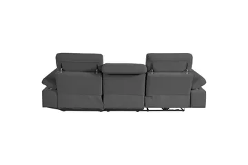 Hjørnesofa 3-seter Rayland Antrasitt, Sunday Stoff, Høyre Manuell Recliner - Antrasitt, Sunday Stoff, Høyre Manuell Recliner - Møbler - Sofaer - Reclinersofaer