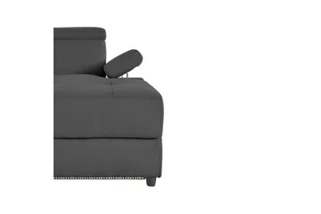 Hjørnesofa 3-seter Rayland Antrasitt, Sunday Stoff, Høyre Manuell Recliner - Antrasitt, Sunday Stoff, Høyre Manuell Recliner - Møbler - Sofaer - Reclinersofaer