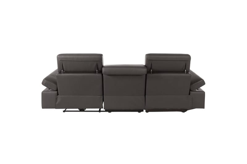 Hjørnesofa 3-seter Rayland Brun, Lær/PU, Venstre Elektrisk Recliner - Brun, Lær/PU, Venstre Elektrisk Recliner - Møbler - Sofaer - Reclinersofaer