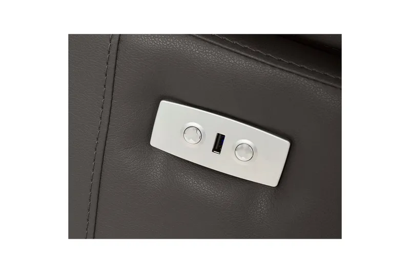 Hjørnesofa 3-seter Rayland Brun, Lær/PU, Venstre Elektrisk Recliner - Brun, Lær/PU, Venstre Elektrisk Recliner - Møbler - Sofaer - Reclinersofaer