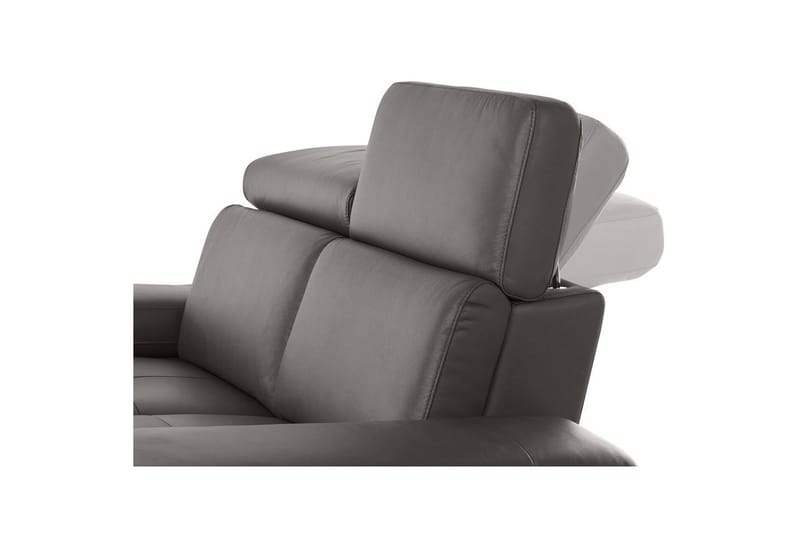 Hjørnesofa 3-seter Rayland Brun, Lær/PU, Venstre Elektrisk Recliner - Brun, Lær/PU, Venstre Elektrisk Recliner - Møbler - Sofaer - Reclinersofaer