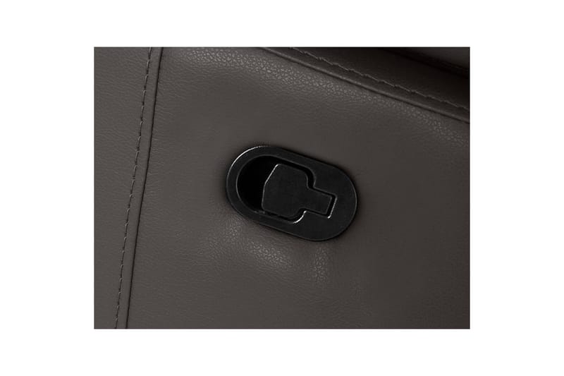 Hjørnesofa 3-seter Rayland Brun, PU, Venstre Manuell Recliner - Brun, PU, Venstre Manuell Recliner - Møbler - Sofaer - Reclinersofaer