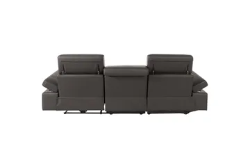 Hjørnesofa 3-seter Rayland Brun, PU, Venstre Elektrisk Recliner - Brun, PU, Venstre Elektrisk Recliner - Møbler - Sofaer - Reclinersofaer