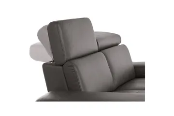 Hjørnesofa 3-seter Rayland Brun, PU, Høyre Elektrisk Recliner - Brun, PU, Høyre Elektrisk Recliner - Møbler - Sofaer - Reclinersofaer