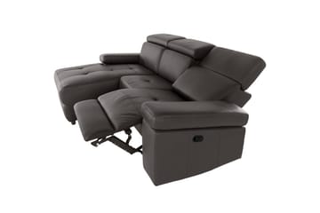 Hjørnesofa 3-seter Rayland Brun, PU, Venstre Manuell Recliner - Brun, PU, Venstre Manuell Recliner - Møbler - Sofaer - Reclinersofaer