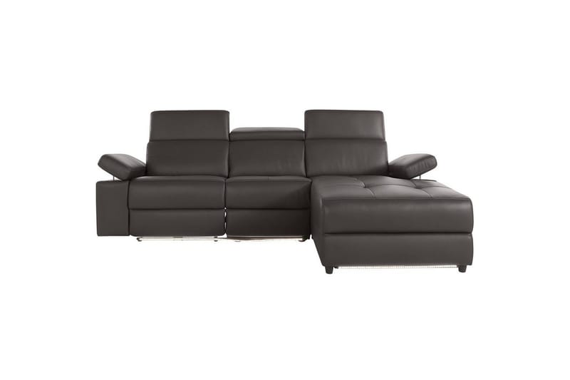 Hjørnesofa 3-seter Rayland Brun, PU, Høyre Elektrisk Recliner - Brun, PU, Høyre Elektrisk Recliner - Møbler - Sofaer - Reclinersofaer