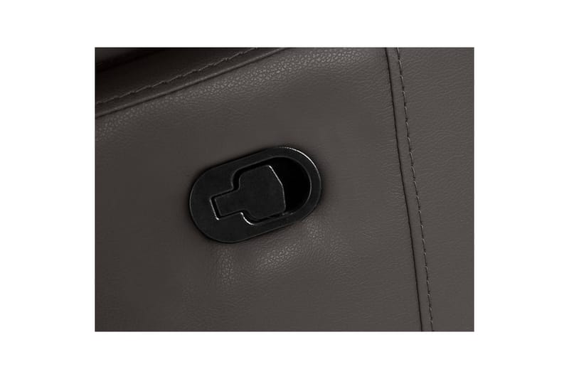 Hjørnesofa 3-seter Rayland Brun, PU, Høyre Manuell Recliner - Brun, PU, Høyre Manuell Recliner - Møbler - Sofaer - Reclinersofaer