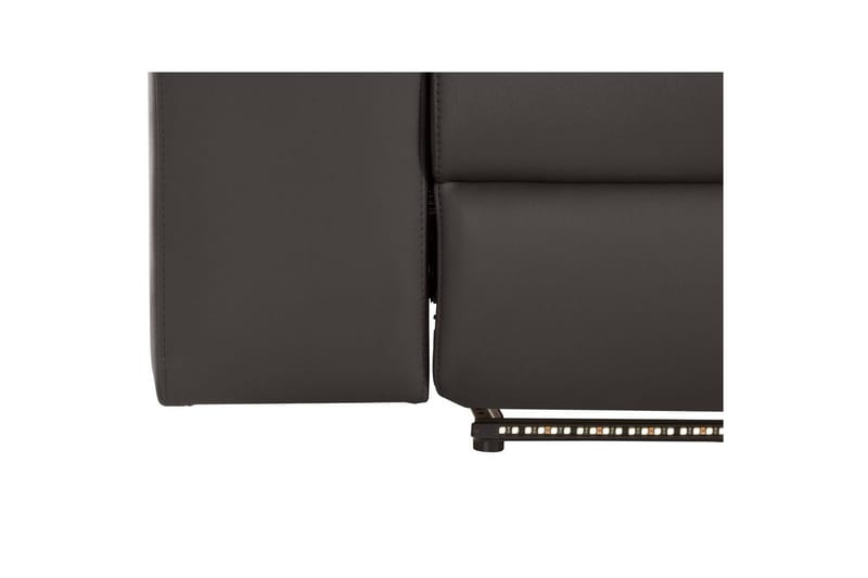 Hjørnesofa 3-seter Rayland Brun, PU, Høyre Elektrisk Recliner - Brun, PU, Høyre Elektrisk Recliner - Møbler - Sofaer - Reclinersofaer